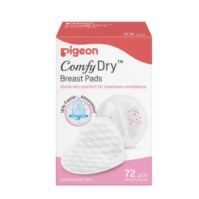 Pigeon ComfyDry Breast Pads | Comfy Feel Breast Pad