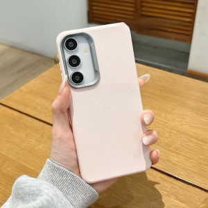 GalaxyA57 Luxury Matte Texture Soft TPU Phone Case For Samsung Galaxy A57 A37 5G 4G Leather Soft Matte Protective Cover Protect Phone Back Cases