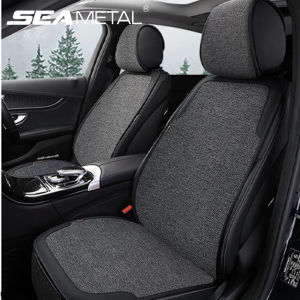 SEAMETAL Car Seat Covers: Flax Protector & Four Seasons Auto Seat Cushion