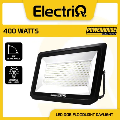 Electriq l Powerhouse Electric LED DOB Floodlight Daylight (DOB/IP66/90LM/W) 6500K 400W