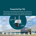 TP-Link VIGI C540-4G 4MP Outdoor Full-Color Pan Tilt Network Camera. 