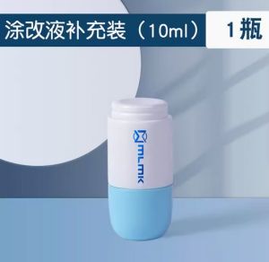 2in1 Thermal Paper Correction Fluid with Cutting Tool Box Opener Privacy Protection Quick-Drying