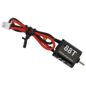 High Torque Brushed Motor For 1/24 Remote Control Cars With 88T 50T 60T Gear Ratios Metal Construction Smooth Operations