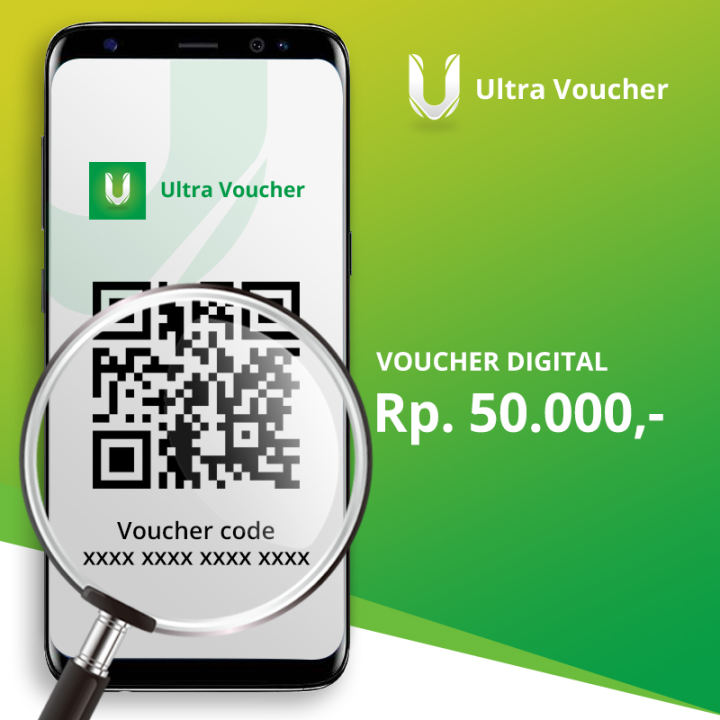 Voucher Digital Ultra Voucher Rp. 50.000 - Voucher Value