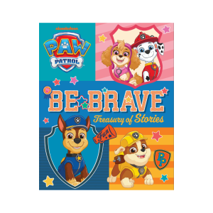 Paw Patrol Padded Hardcover Treasury Of Stories Be Brave For Kids To Read (128 Pgs)