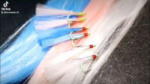 Bulu Sutra Halus Untuk Umpan Sabiki dan Pancing Kotrekan