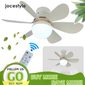【New Arrival】 Indoor Ceiling Fan with Light 20.4 Inch Dimmable LED 3 Color Options Small Ceiling Fan for Living Room and Bedroom