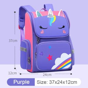 Backpack School Bags Unicorn Bags for Kids Children Boys and Girls Primary Elementary Students High Quality Back Pack