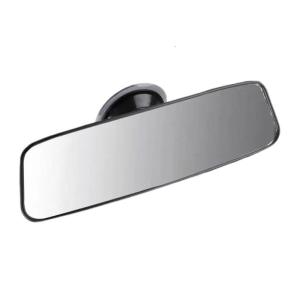 Automotive Adjustable Rearview Mirror Car Rear View Mirror with Suction Cup Universal Wide Angle Windshield Mount Mirror
