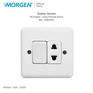 morgen Saklar Engkel + Stop Kontak IB tembok SNI saklar lampu colokan listrik /COD