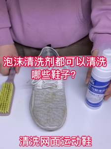 Mesh Shoes Detergent Shoe Washing Agent Canvas Shoes Foam Cleaning Agent White Shoes Decontamination Yellow Removal Brightener Fabulous Shoes Cleaning hine
