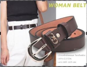 🔷GZ WOMAN BELT🔷 เข็มขัด เข็มขัดผู้หญิง ไซส์ยาวพิเศษ เอว 26 - 44 🔻หนังนิ่มอย่างดี หัวอัลลอยด์ ไม่เป็นสนิม ส่งไวจากไทย