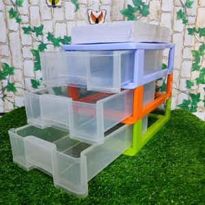 Tủ Nhựa Nhỏ 3 và 4 Tầng Colorful Đựng Vừa Giấy A5 ( Tủ Y Tế Tủ Để Bàn)-Tủ nhựa tomi Size Giấy A5 Gọn Xinh Tiện Dụng