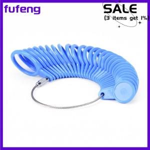 fufeng Measure Finger Sizer Ring Gauge All UK Sizes A-Z US Sizes 0-13 Plastic Stamped