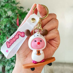 Gantungan Kunci Loopy Keychain Bagcharm Ganci Loopy Pororo Lucu Hadiah Gantungan Tas Sekolah