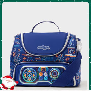 【Fast Shipping】Smiggle Blue Gamepad Virtual Clic Backpack Collection for primary children