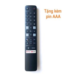 Remote Dùng Cho TV TCL Điều Khiển Tivi Bằng Giọng Nói Smart TV NETFLIX YouTube RC901V FMR1 Kèm Pin AAA