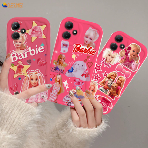 (Lokal Ready) Casesummer Casing hp Infinix Hot 30i Note 12 G96 Hot 12 Play 11 Play 9 Play 10 Play Smart 5 Smart 6  Smart 7 Hot 20S Barbie model kombinasi aksesori boneka fashion creative silicone phone case