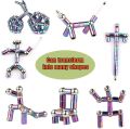 Fidget Magnetic Pen Decompression Magnetic Metal Pen Multifunctional Deformable Magnet Writing Pen Fidget Toys For Gifts Office. 