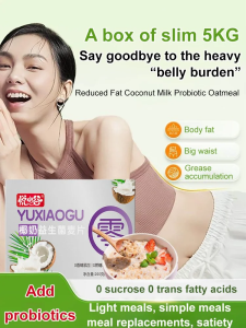 Nutritious wheat Oatmeal satiety soft and sticky high quality protein Health Efficient Breakfast Cereal