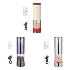 Electric Salt Pepper Grinder Automatic Mill With Easy Operation For Effortlessly Seasoning In Modern Kitchens