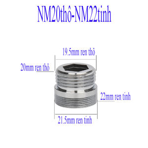 Đầu Chuyển Đổi Vòi Sen Ren Mịn  Sang Ren Ngoài Thô TI0497