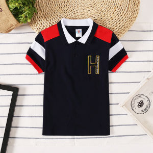 Kids Clothing Boy T Shirt Lapel Short Sleeve Cotton Boys Polo Shirt New Fashion Children Wear Summer Playera Polo Para Hombre Yellow Polo Shirts For Men - Lazada