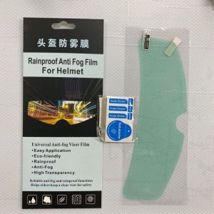 Motorcycle Helmet Waterproof Lens Film Universal Rain and Fog Protection Film Transparent Lens Sticker Helmet Anti Fog Film Visor Shield Rainproof Membrane