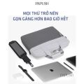 Túi Đựng Laptop Có Ngăn Đệm Chống Sốc 15.6 Inch Túi Xách Nam Tài Liệu A4 Công Sở Cặp Đựng Đi Học Đi Chơi Đi Làm TXTM1. 