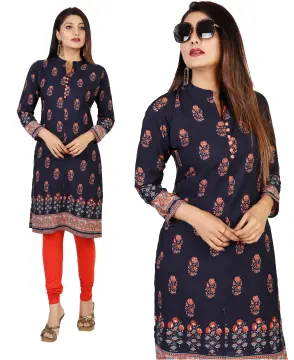 Shop American Crepe Kurti online Lazada .my