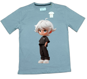 Kaos Pria 3 Dimensi Motif Animasi Cool Boy Tshirt Oblong Katun 24s H0158 By Hans & Co