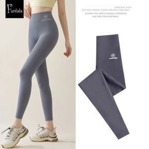 FUNLALA Black High Waist Slimming Fitness Pants for Women Plus Size Yoga Shorts Running Leggings M-XL Fit Use Fitness Scene