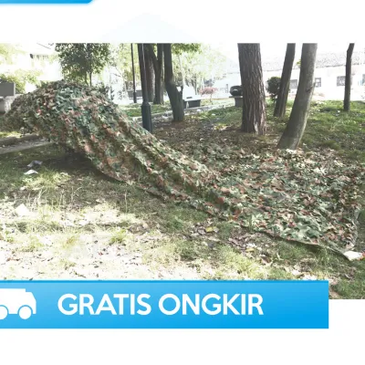 JARING TENDA NET KAMUFLASE CAMPING OUTDOOR SIZE 2X3M SG023 CAMOUFLAGE