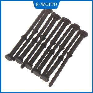【E-WOITD】 10X ส่วนประกอบคอมพิวเตอร์ PC Case Fan mouting shock absorption SCREWS
