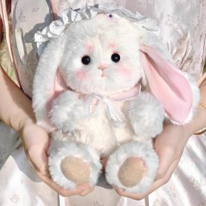 Handmade Fabric Original An Droopy Ear Rabbit Doll Material Kit Making Tutorial