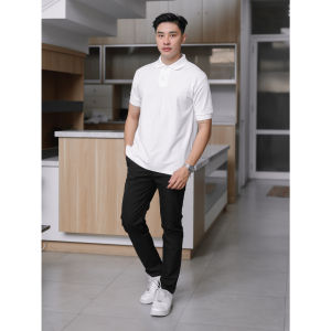 JEANSBRO | Celana Chino Original Slim Fit Hitam Panjang Pendek untuk Pria Wanita Formal Casual