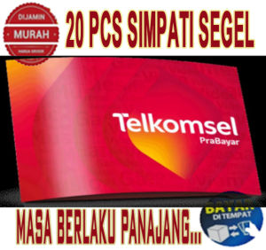 1Box Isi ... Kartu Perdana Simpati Red Ota As Loop Unlimited Max Segel Exp PANJANG