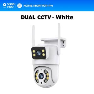V380 Pro CCTV Camera Outdoor 8MP Dual Lens Wireless WiFi Waterproof IP Camera Night Vision Home Smart Security