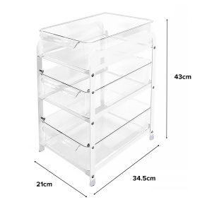 (JIJI SG) HALDEN Under-sink pull-out shelf Rack - Storage Shelve / Shelf Organizer / Kitchen Rack