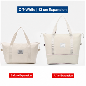 【Lucky Home】 Expandable Travel Bag / Wet-Dry Separation / Large Capacity Water-Repellent Duffle Bag