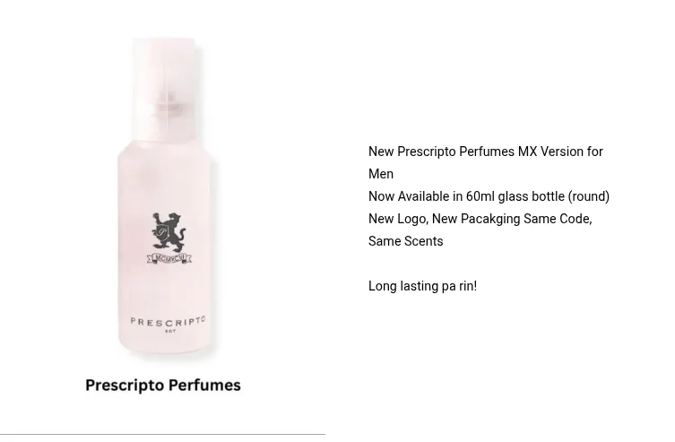 Prescripto™ Perfumes for Men Travel Size Fragrances Masstige