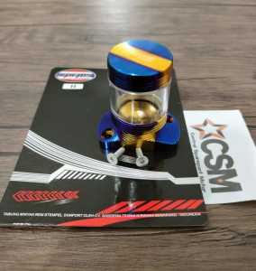 Tutup Minyak Rem Twotone Model Stempel Kaca untuk Suku Cadang Honda