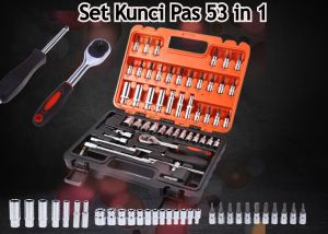 Kunci Pas Full Set 53 in 1 Merk Taffware Type CR-V53