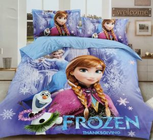 SET CADAR TERMASUK COMFORTER 4IN1 CORAK CARTOON DAN FLORAL [SIZE SINGLE]