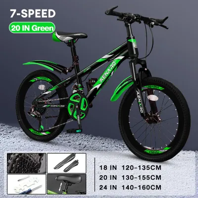 ANEXRD SD 2026 NEW Mountain Bike For Kids 20/22/24 Inch bear 150 kg 21 speed disc brake Hydraulic shock absorption Suitable for ages 6-15