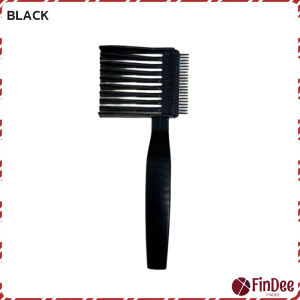 FinDee หวีตัดผมผู้ชาย เอาไว้รองทรง ตําแหน่งโค้ง แบบพกพา เฉพาะร้านตัดผม Barber Combs