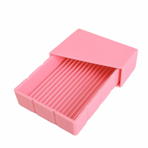 GUQIANFANG86 DIY Bean-mixing Shovel No Bean Jamming 2-in-1 Baffle Fuse Beads Aligner Tray Nail Art Beading Plates Mini Handheld DIY Plastic Beads Shovel Childrens DIY Handicraft