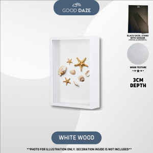 GOOD DAZE 3cm 3D Hollow Art Flower Frame Duit Hantaran Shadow Box Rose Glass Frame 中空相框3cm手工相框 bingkai mas kahwin bunga bingkai bunga rose frame