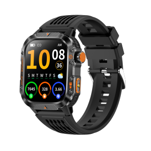 2025 New HT36 Rugged Military GPS Smart Watch Men Bluetooth Call Health Monitoring AI Voice Sports Waterproof Smartwatches
