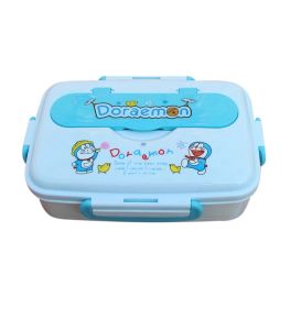 Set Bekal Anak Karakter Stainless 304 Doraemon Dan Hello Kitty